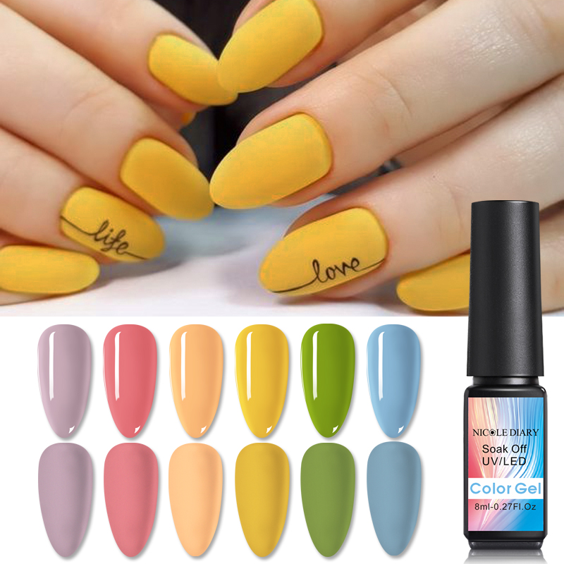 NICOLE DIARY Soak Off UV Gel Polish Yellow Green Gel Polish Semi Permanent Vernis Top Coat UV LED Varnish Soak Off Nail Art, Nd-sc24
NICOLE DIARY Soak Off UV Gel Polish Yellow Green Gel Polish Semi Permanent Vernis Top Coat UV LED Varnish Soak Off Nail Art, Nd-sc24