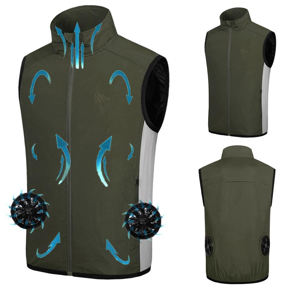 Summer Cooling Vest Ice Bag Air Conditioning Vest Heatstroke For Industry Anti High temperature Outdoor Working Clothes
