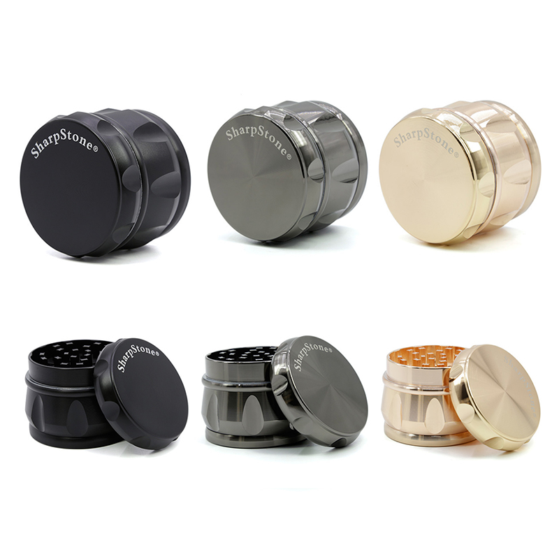 Drum type Herb Smoking Grinder 4 Layers 63mm Metal Zinc Alloy Tobacco Herbal Grinders With/Without Sharpstone LOGO
Drum type Herb Smoking Grinder 4 Layers 63mm Metal Zinc Alloy Tobacco Herbal Grinders With/Without Sharpstone LOGO