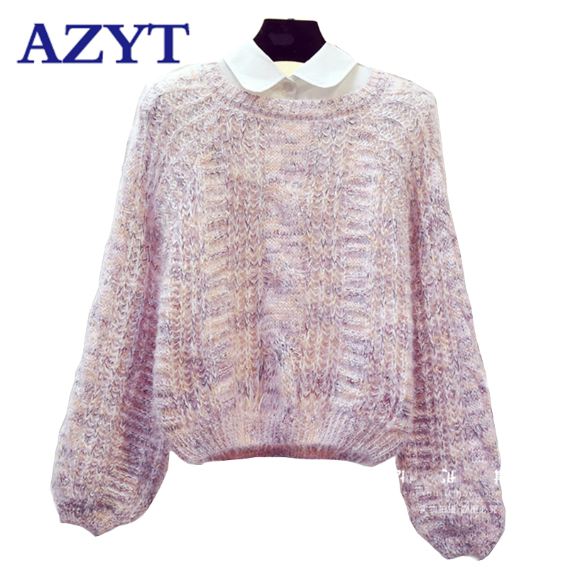 AZYT Fashion Lantern Sleeve Knit Pullover Sweater 2020 Harajuku Loose Solid Female Sweater O Neck Slim Knit For Women, Beige
AZYT Fashion Lantern Sleeve Knit Pullover Sweater 2020 Harajuku Loose Solid Female Sweater O Neck Slim Knit For Women, Beige