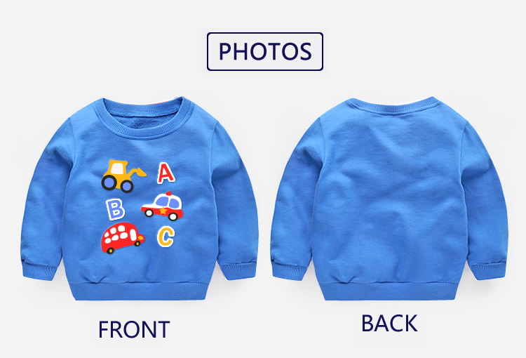 Boy sweatshirts baby Boys hoodies Summer Autumn Spring Winter cars sweater Long sleeve T-shirts kids clothing infant blouse