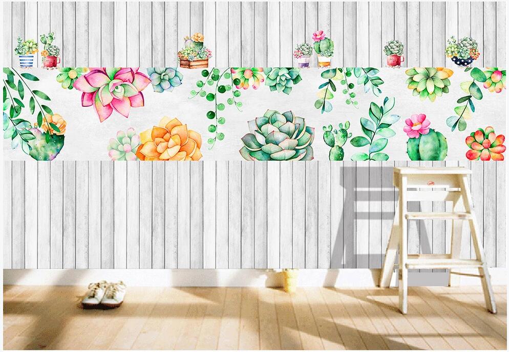3d room wallpaper custom photo mural Beautiful hand painted fresh idyllic succulent wood grain background wall paint wallpaper for walls 3 d, Non-woven fabric
3d room wallpaper custom photo mural Beautiful hand painted fresh idyllic succulent wood grain background wall paint wallpaper for walls 3 d, Non-woven fabric