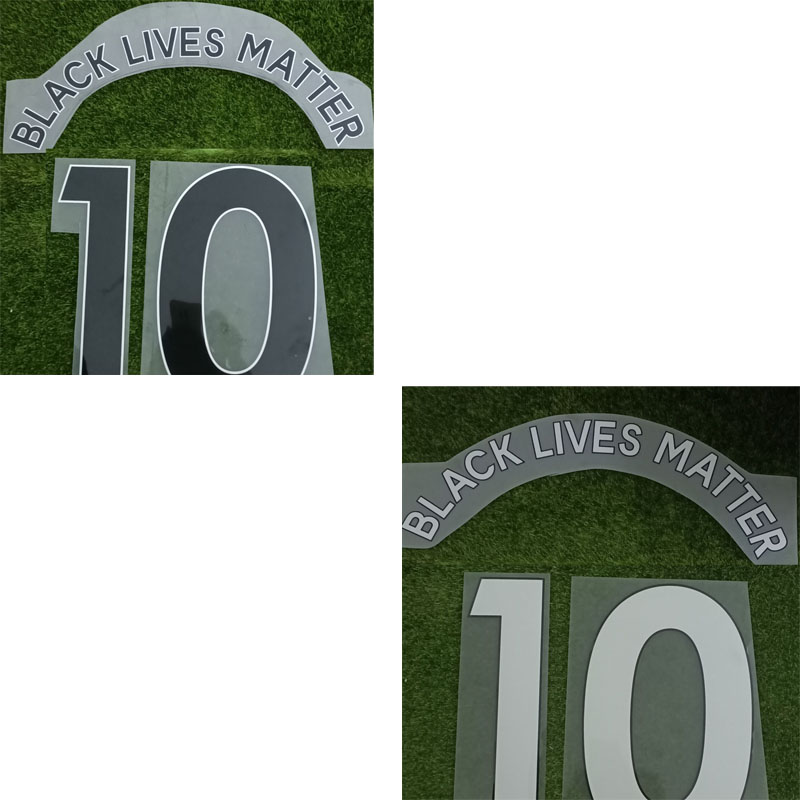 2020 Black Lives Matter Nameset Printing Customize Any Name Number Soccer Patch Badge
2020 Black Lives Matter Nameset Printing Customize Any Name Number Soccer Patch Badge