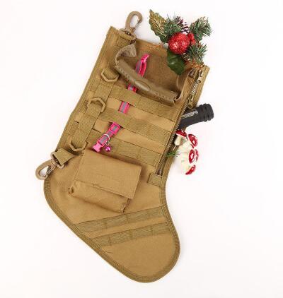 Hanging Tactical Molle Christmas Stocking Bag Dump Drop Pouch Utility Storage Bag Combat Hunting Magazine Pouches