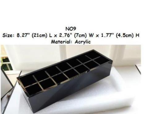 New classic high-grade Cosmetic Accessories Storage Box Exquisite makeup mirror Cosmetic brush Lip gloss Storage Box VIP gift