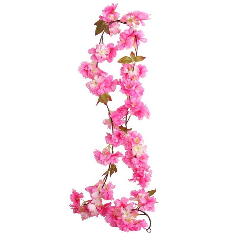 1.7M Artificial Vine Silk Flower Garland Hanging Floral Rattan Simulative Pink Flower String For Wedding Party Decor
1.7M Artificial Vine Silk Flower Garland Hanging Floral Rattan Simulative Pink Flower String For Wedding Party Decor