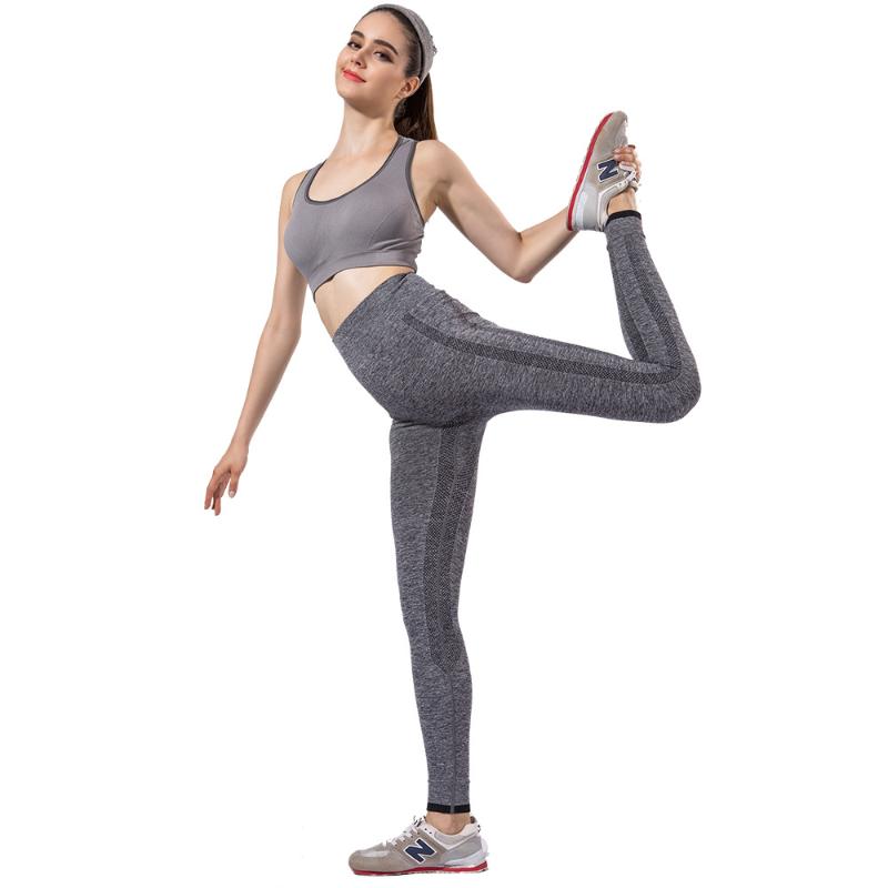 Women Leggings sports yoga pants High Waist seemless fitness running workout gym pants activewear Ankle-Length girl, Grey
Women Leggings sports yoga pants High Waist seemless fitness running workout gym pants activewear Ankle-Length girl, Grey