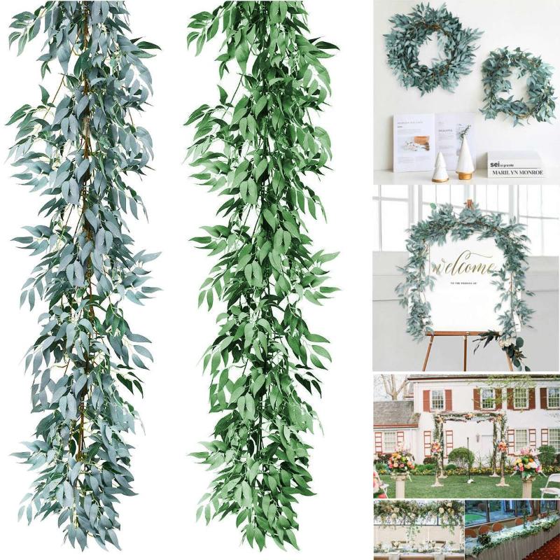 170cm Artificial Leaves Plastic Plant Vine Wall Hanging Garden Living Room Club Bar Decorated Fake Leaves Green Plant
170cm Artificial Leaves Plastic Plant Vine Wall Hanging Garden Living Room Club Bar Decorated Fake Leaves Green Plant