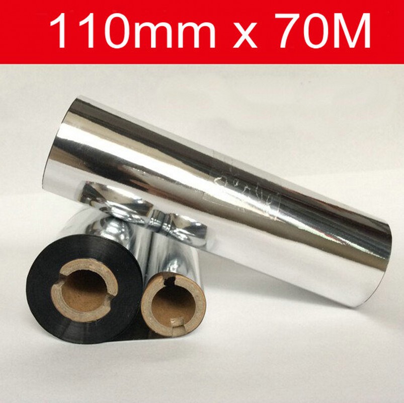 1Pcs 110mm*70m RESIN-ENHANCED WAX for zebra GK888t 888TT GK420t TLP2844 Printer ribbon
1Pcs 110mm*70m RESIN-ENHANCED WAX for zebra GK888t 888TT GK420t TLP2844 Printer ribbon