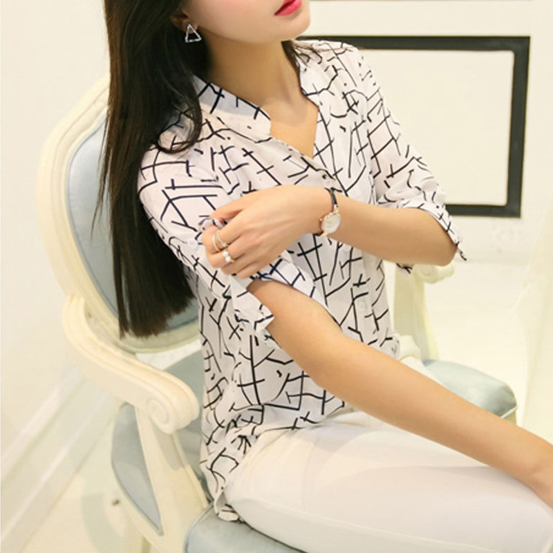 2020 Hot sale Professional Ladies Smart Shirt -XL Elegant Print Summer Fashion Women Casual Shirts Chiffon Blouses Shirt, White
2020 Hot sale Professional Ladies Smart Shirt -XL Elegant Print Summer Fashion Women Casual Shirts Chiffon Blouses Shirt, White