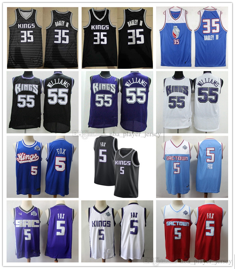 Men Youth Sacramento Kings De'Aaron Fox 5 35 Bagley Jason Williams 55 basketball 19/20 Swingman Jersey, Black;red
Men Youth Sacramento Kings De'Aaron Fox 5 35 Bagley Jason Williams 55 basketball 19/20 Swingman Jersey, Black;red