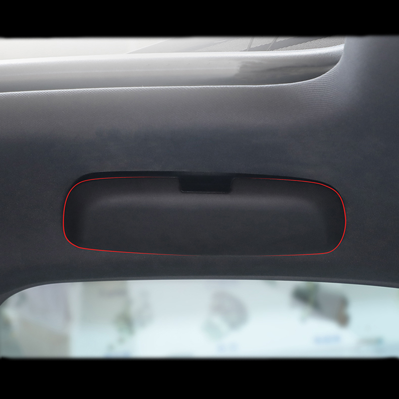 Car Styling Sticker Car Glasses Box Storage Holder Sunglasses Case For Porsche macan Cayenne Panamera Auto Accessories