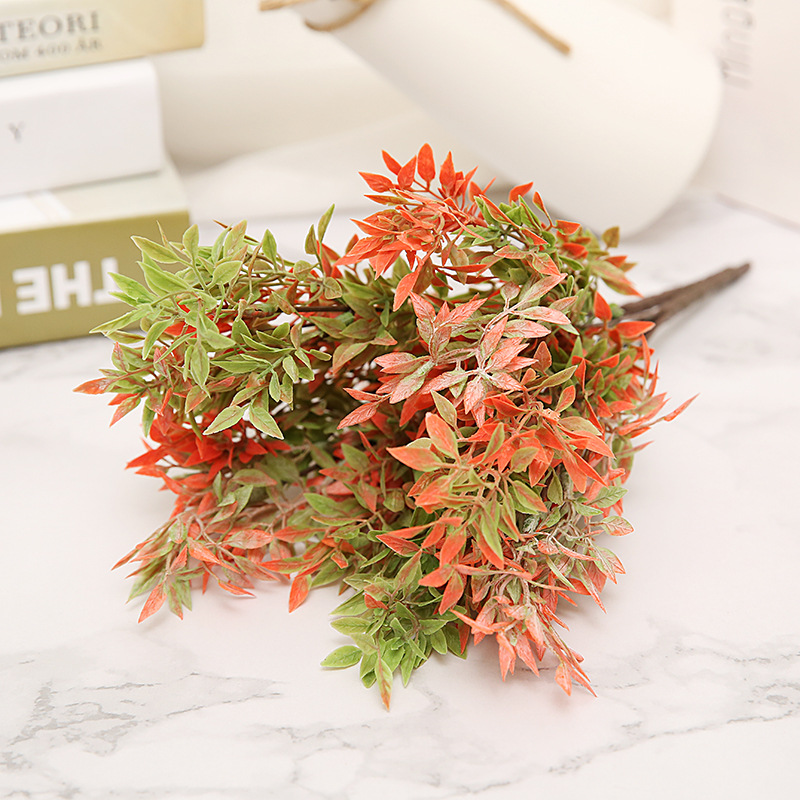 1PCS 33cm Artificial Leave Pepper Leaf For Grass Silk Flower Decoration Flower Arranging Lawn Engineering Simulation Plants Kwia
1PCS 33cm Artificial Leave Pepper Leaf For Grass Silk Flower Decoration Flower Arranging Lawn Engineering Simulation Plants Kwia