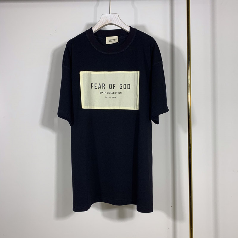 2020 Spring Summer 6th Fear Of God Sixth Collection Patch Sticker Tee Skateboard Stylish Tshirt Fog Men Women Short Sleeve Casual T Shirt, Black applique tee
2020 Spring Summer 6th Fear Of God Sixth Collection Patch Sticker Tee Skateboard Stylish Tshirt Fog Men Women Short Sleeve Casual T Shirt, Black applique tee
