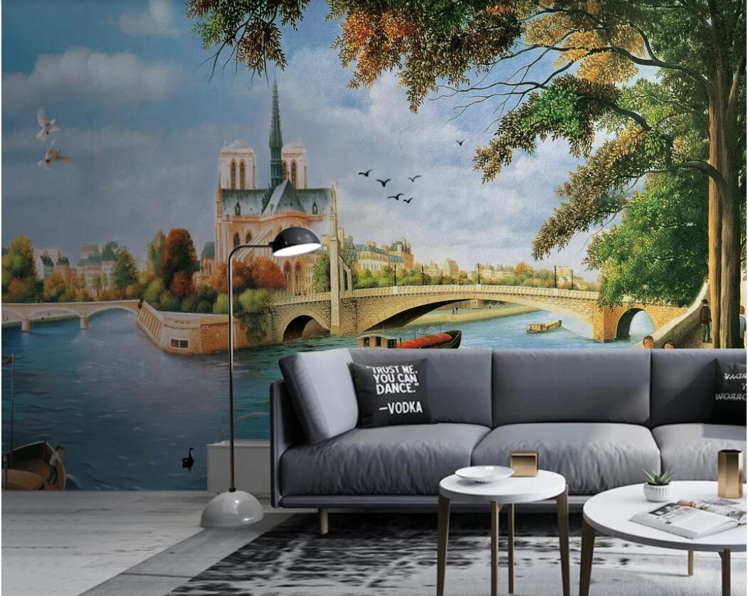 3d room wallpaper custom photo mural Water city street ancient architecture landscape oil painting TV background wallpaper for walls 3 d, Non-woven fabric
3d room wallpaper custom photo mural Water city street ancient architecture landscape oil painting TV background wallpaper for walls 3 d, Non-woven fabric