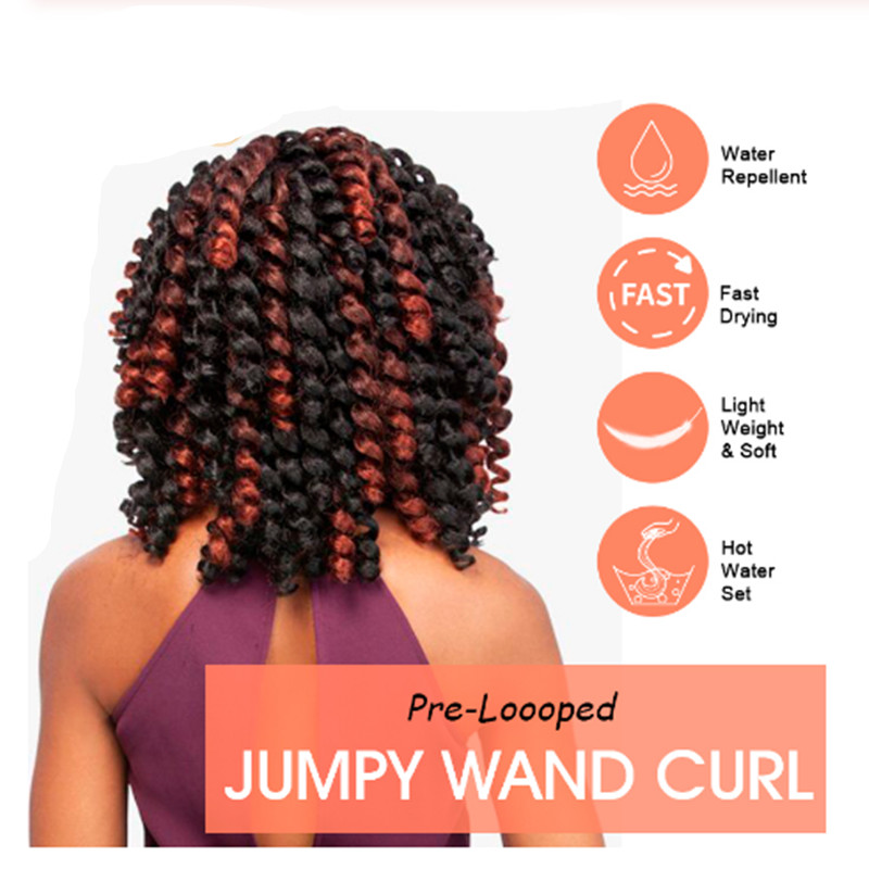 Jamaican Bounce Crochet Hair Ombre Crochet Braids Synthetic Braiding Curly Crochet Twist Hair Extensions 8Inch Blonde Hair, Tgrey613
Jamaican Bounce Crochet Hair Ombre Crochet Braids Synthetic Braiding Curly Crochet Twist Hair Extensions 8Inch Blonde Hair, Tgrey613