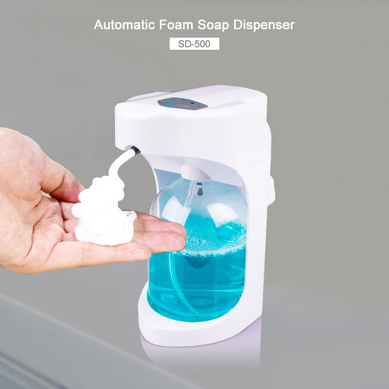 500ml Automatic Foam Soap Dispenser Wall Mounted Liquid Soap Dispenser Smart Sensor Touchless Bathroom Kitchen Foam Dispensers
500ml Automatic Foam Soap Dispenser Wall Mounted Liquid Soap Dispenser Smart Sensor Touchless Bathroom Kitchen Foam Dispensers