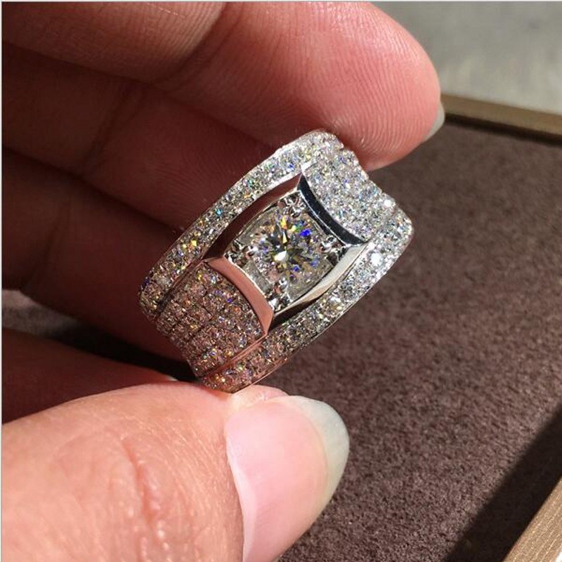 Sterg Sier Topaz Promise for Women - Anniversary Ring