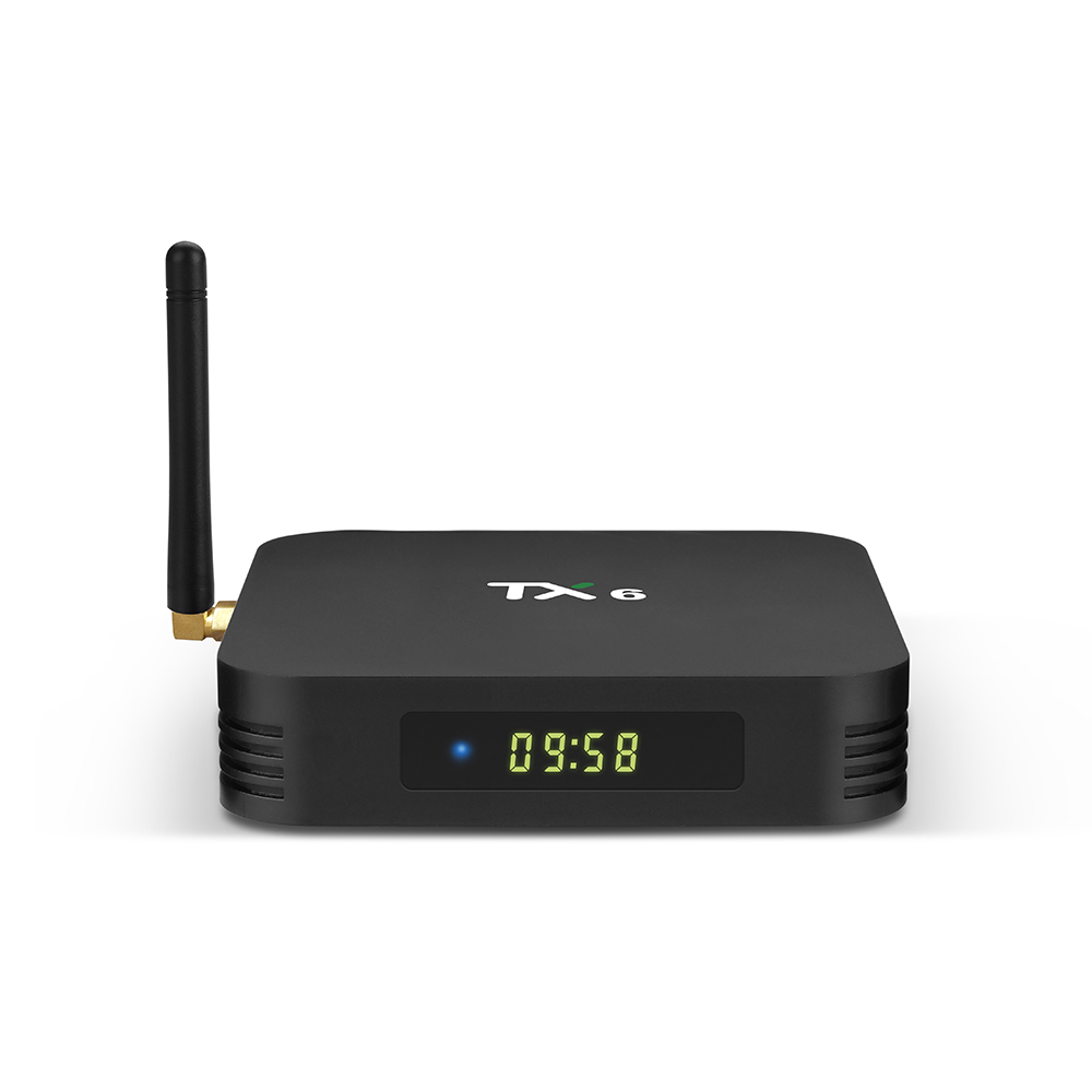 TX6 TV Box Android 9.0 2.4G 5G WiFi Bluetooth 4.1 4K H.265 HD Smart ALLWINNER H6 MEDIA PLAYER