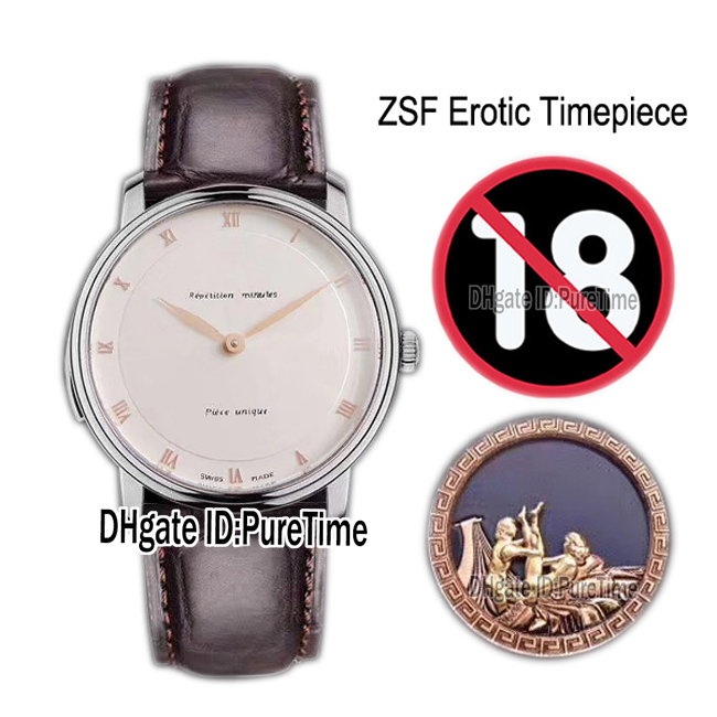 ZSF Le Brassus Carrousel Erotic Timepiece Automatic Mens Watch White Dial Rose Gold Roman Markers Brown Leather Puretime(same Exercise) b02, Extra strap
ZSF Le Brassus Carrousel Erotic Timepiece Automatic Mens Watch White Dial Rose Gold Roman Markers Brown Leather Puretime(same Exercise) b02, Extra strap