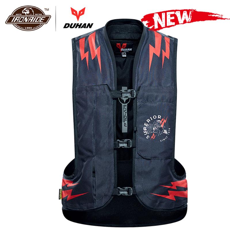 DUHAN New Motorcycle Air-bag Vest Motorcycle Vest Jacket Motocross Protection Reflective Motorbike Airbag Moto
DUHAN New Motorcycle Air-bag Vest Motorcycle Vest Jacket Motocross Protection Reflective Motorbike Airbag Moto