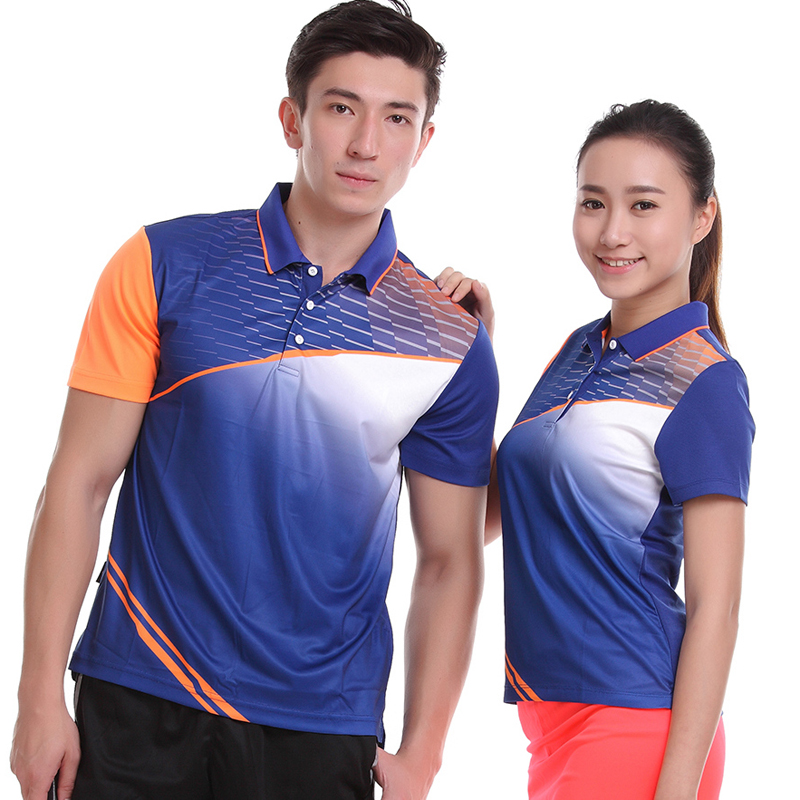 New Sportswear Running Shirt Quick Dry Breathable Badminton Shirt Women Men Table Tennis Team Sport Golf Polo T-shirts, Beige
New Sportswear Running Shirt Quick Dry Breathable Badminton Shirt Women Men Table Tennis Team Sport Golf Polo T-shirts, Beige