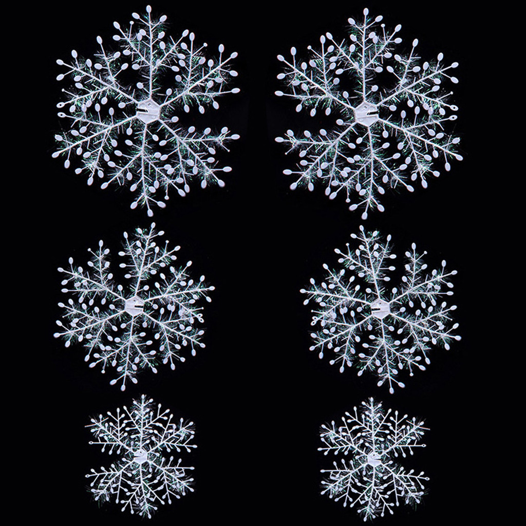 6PCS New Classic White Snowflake Ornaments Christmas Holiday Party Home 2020 New Year Xmas Decor navidad decoraciones #065
6PCS New Classic White Snowflake Ornaments Christmas Holiday Party Home 2020 New Year Xmas Decor navidad decoraciones #065