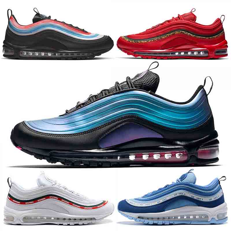 Hot Brand Cushion Fashion Sneakers Patent Leather Laser Fuchsia Womens Mens Designer shoes Rainbow Triple black ALL white Classic Trainers
Hot Brand Cushion Fashion Sneakers Patent Leather Laser Fuchsia Womens Mens Designer shoes Rainbow Triple black ALL white Classic Trainers