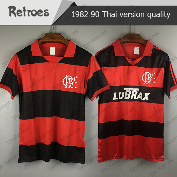 Flamenco retro soccer jersey 82 90 94 home Classic football shirts GUERRERO DIEGO Camisa de futebol