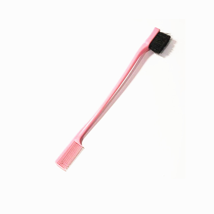 NEW Beauty Double Sided Edge Control Hair Comb Hair Styling Hair Brush Eyebrow Free Shipping