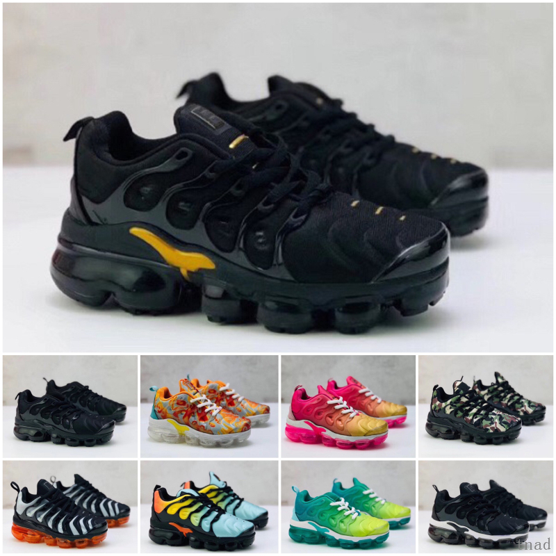 2020 New tn Plus Black White Kids Shoes Sneakers Shoe Pack Triple Children's Boy and Girls Air Ultra TN Running Shoes EUR 24-35
2020 New tn Plus Black White Kids Shoes Sneakers Shoe Pack Triple Children's Boy and Girls Air Ultra TN Running Shoes EUR 24-35