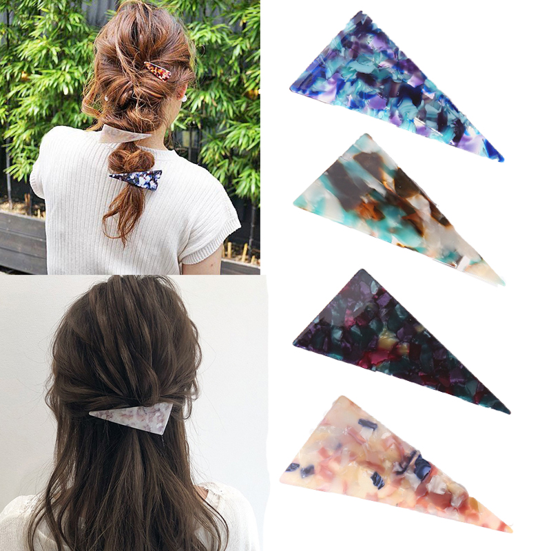 Ruoshui Woman Acrylic Triangle Hairpins Boho Transparent Hairgrip Clip For Hair Girls Barrettes Ladies Holders Hair Accessories
Ruoshui Woman Acrylic Triangle Hairpins Boho Transparent Hairgrip Clip For Hair Girls Barrettes Ladies Holders Hair Accessories