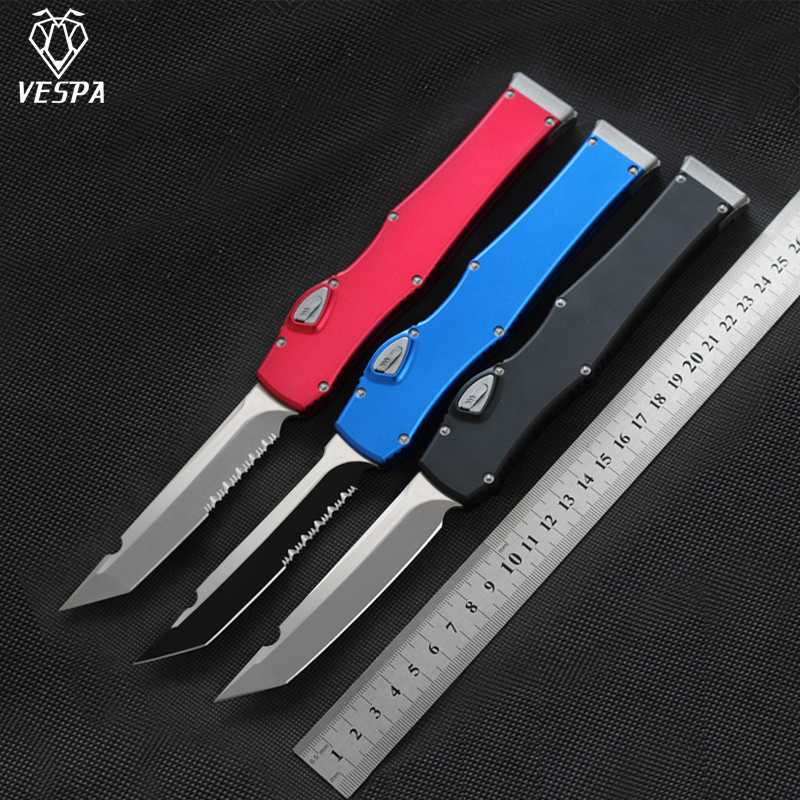 VESPA Version Knife Blade:D2 Handle:Aluminum,survival outdoor EDC hunt Tactical tool dinner kitchen knife
VESPA Version Knife Blade:D2 Handle:Aluminum,survival outdoor EDC hunt Tactical tool dinner kitchen knife