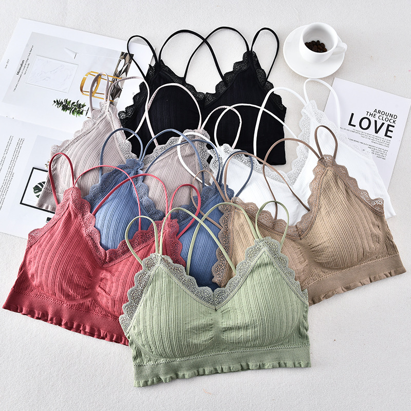 Seamless Sports Bra Sports Bra Lace Underwear Back Cross Strappy Brassiere Sport Femme Pad Sport Top Fitness Crop Top, Khaki
Seamless Sports Bra Sports Bra Lace Underwear Back Cross Strappy Brassiere Sport Femme Pad Sport Top Fitness Crop Top, Khaki