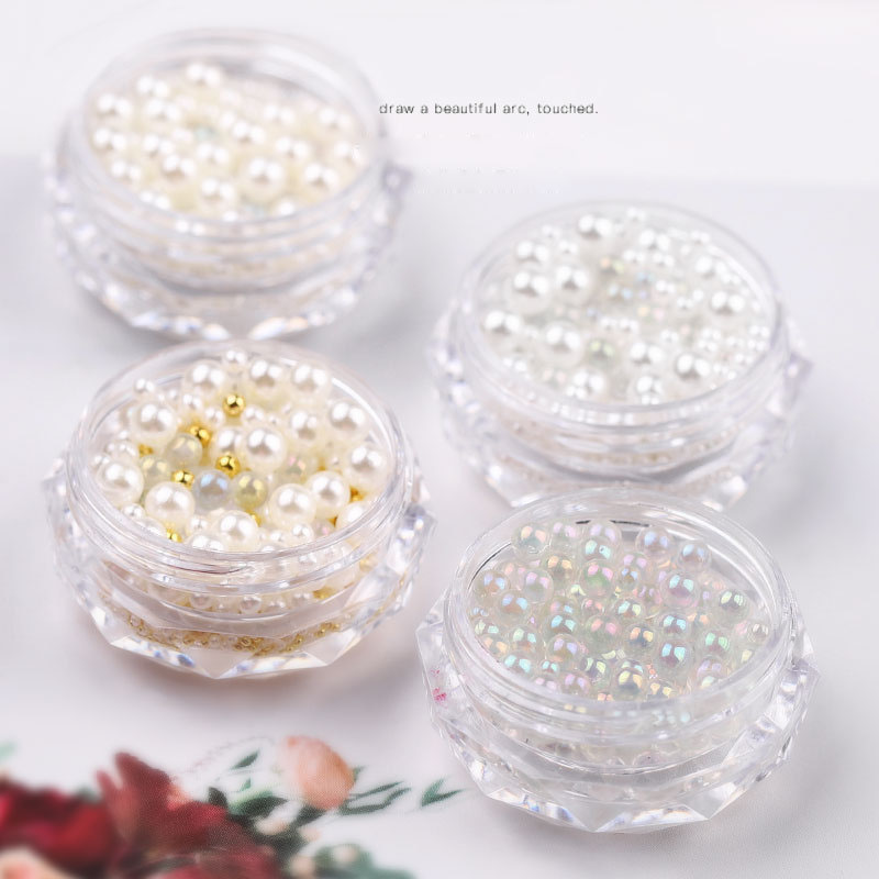 Nail Round Ball Nail WHITE GOLD Pearl Beads Hot Mixed Size Plated Color Ball Pearl 3D Art Decoration R
Nail Round Ball Nail WHITE GOLD Pearl Beads Hot Mixed Size Plated Color Ball Pearl 3D Art Decoration R