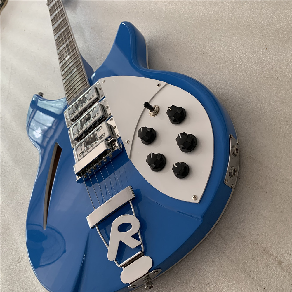 High quality12 String Electric Guitar, Ricken 360 Guitar,Metallic blue color body,Rosewood fingerboard
High quality12 String Electric Guitar, Ricken 360 Guitar,Metallic blue color body,Rosewood fingerboard