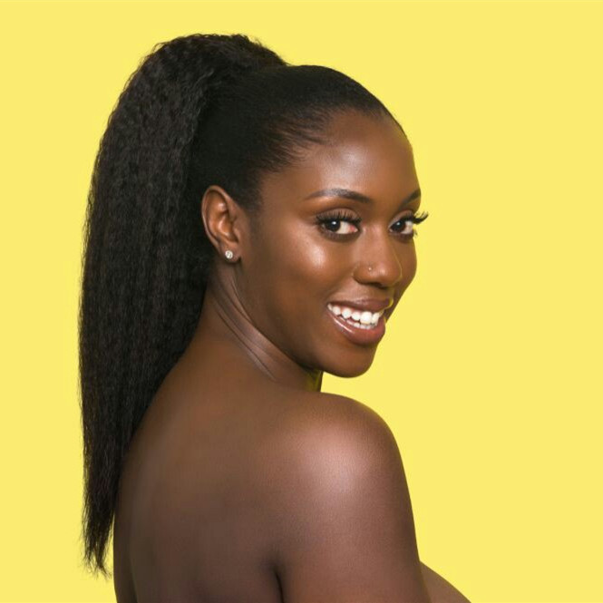 120gUnprocessed Brazilian Virgin Hair Drawstring Ponytail Human Hair Kinky straight Ponytail 8A coarse yaki Human Hair Pony tails Extensions
120gUnprocessed Brazilian Virgin Hair Drawstring Ponytail Human Hair Kinky straight Ponytail 8A coarse yaki Human Hair Pony tails Extensions