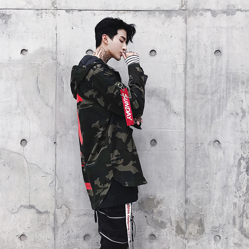 Men's Jackets Camouflage Jacket Men Coats US Size XS-XL
