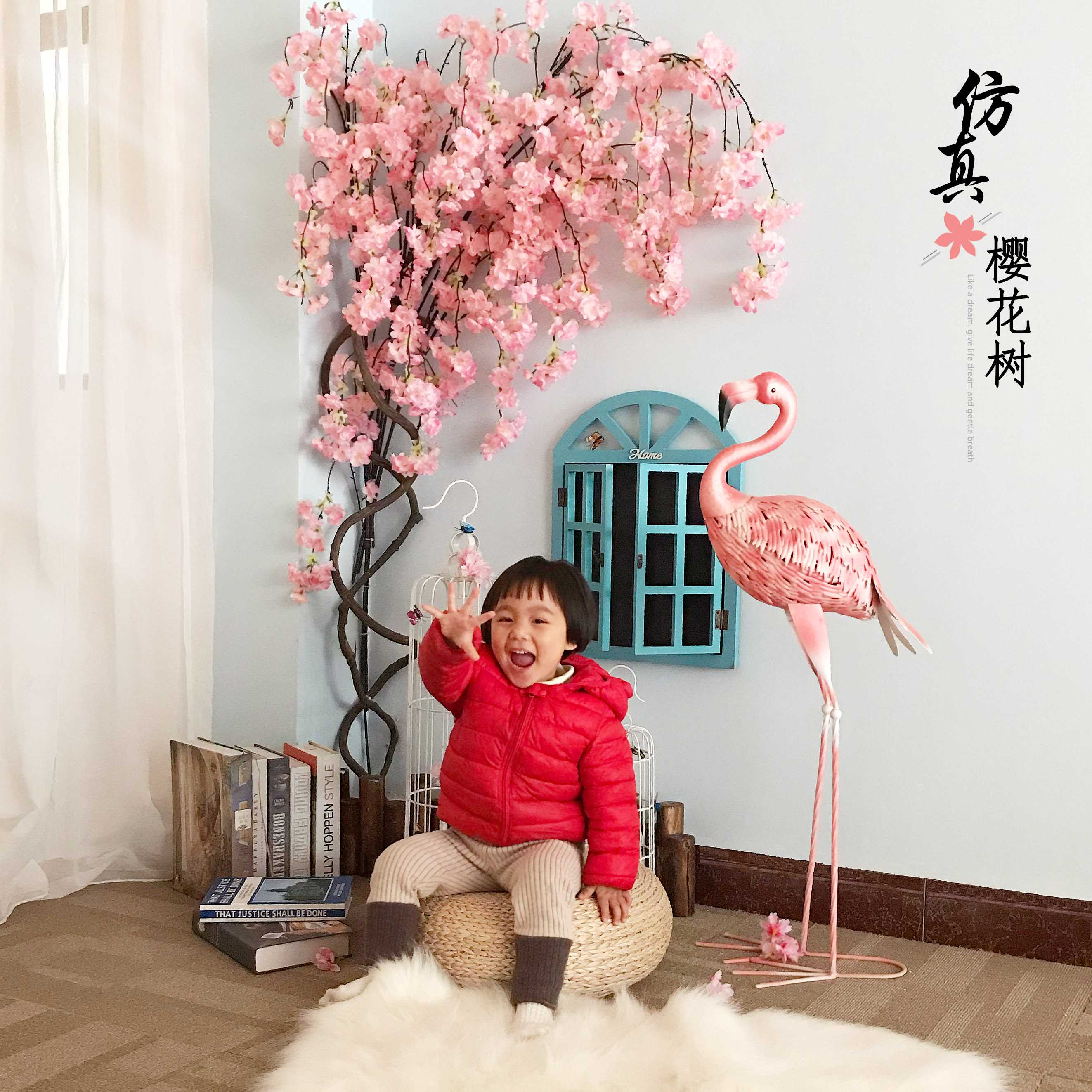 4pcs/lot Cherry blossom Vine Sakura branch Artificial flowers home Wedding ceiling arch decoration wall flower Hanging garland, No.1
4pcs/lot Cherry blossom Vine Sakura branch Artificial flowers home Wedding ceiling arch decoration wall flower Hanging garland, No.1