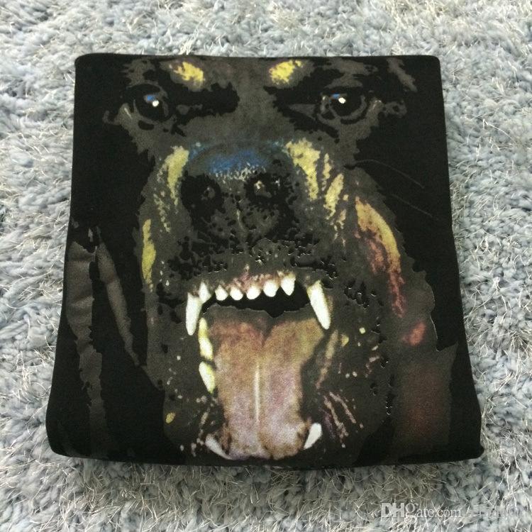 New Autumn Winter Fashion Brand Men Hoodies Casual Hoodie Male Fleece DOG Head Printed Mens long sleeve shirts