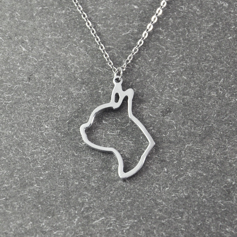 Gold Silver Elephant in Snake Honey Bee Elk Deer Bird Hedgehog Alien Cat Dog Mouse Head Pendant Chain Necklace Animal Choker for Women