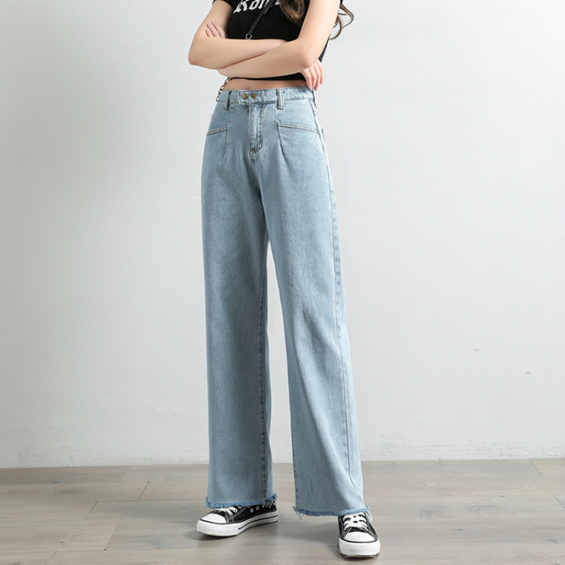 Vintage Blue Pant Jean Women Wide Leg Summer High Waist Jeans Woman Plus Size Denim Pants Trousers Mom New Korean Casual, Light blue
Vintage Blue Pant Jean Women Wide Leg Summer High Waist Jeans Woman Plus Size Denim Pants Trousers Mom New Korean Casual, Light blue