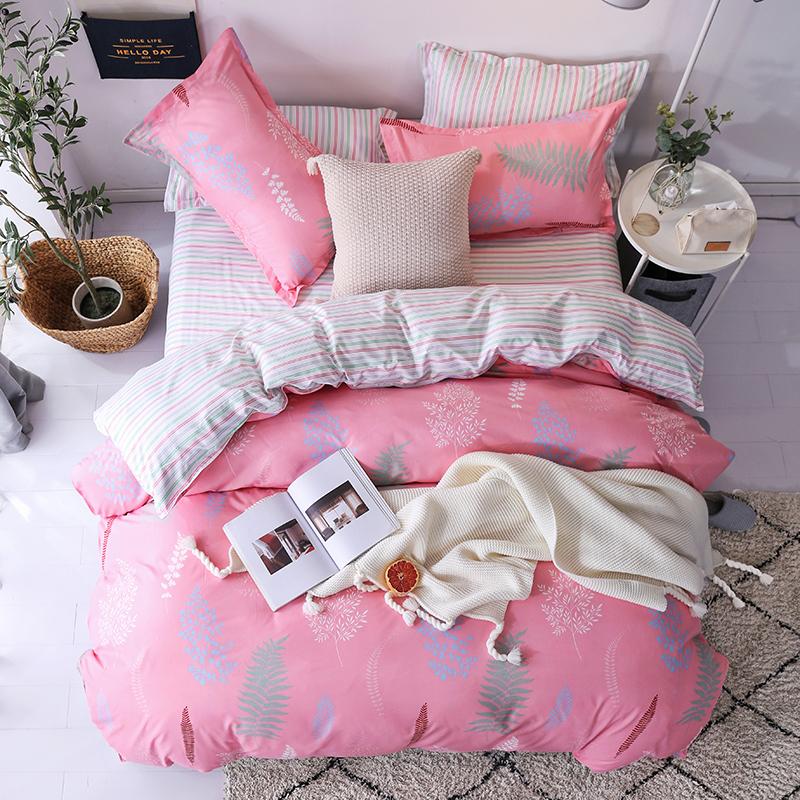 30 Bedclothes Pink Color King Size Quilt Cover Sets for Little Girl Single Bed Linen ropa de cama Queen Bed Set, Zl244
30 Bedclothes Pink Color King Size Quilt Cover Sets for Little Girl Single Bed Linen ropa de cama Queen Bed Set, Zl244