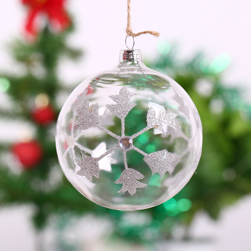 Handmade Christmas Glass ball /Silver Snowflake design/ Glass ball holiday decoration christmas tree denpdant DIY fillable 8cm
Handmade Christmas Glass ball /Silver Snowflake design/ Glass ball holiday decoration christmas tree denpdant DIY fillable 8cm
