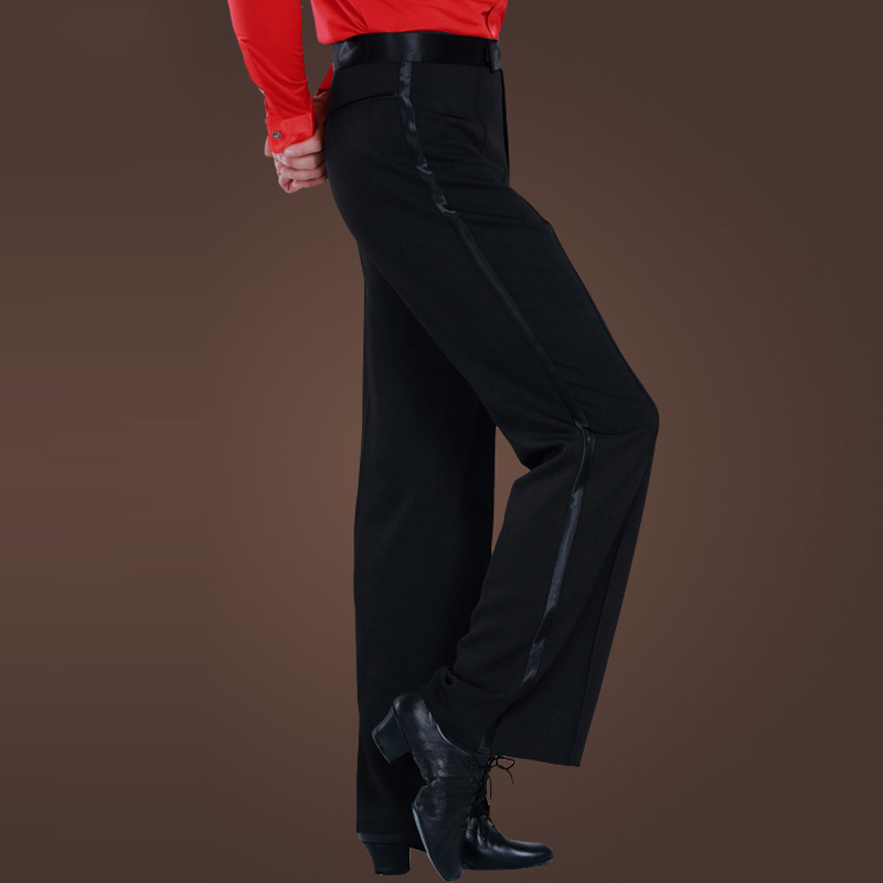 Men Dance Pants Black Trousers For Male Latin Dance Ballroom Tango Cha Cha Practice Professional Competitive Dancewear BL010, Red
Men Dance Pants Black Trousers For Male Latin Dance Ballroom Tango Cha Cha Practice Professional Competitive Dancewear BL010, Red