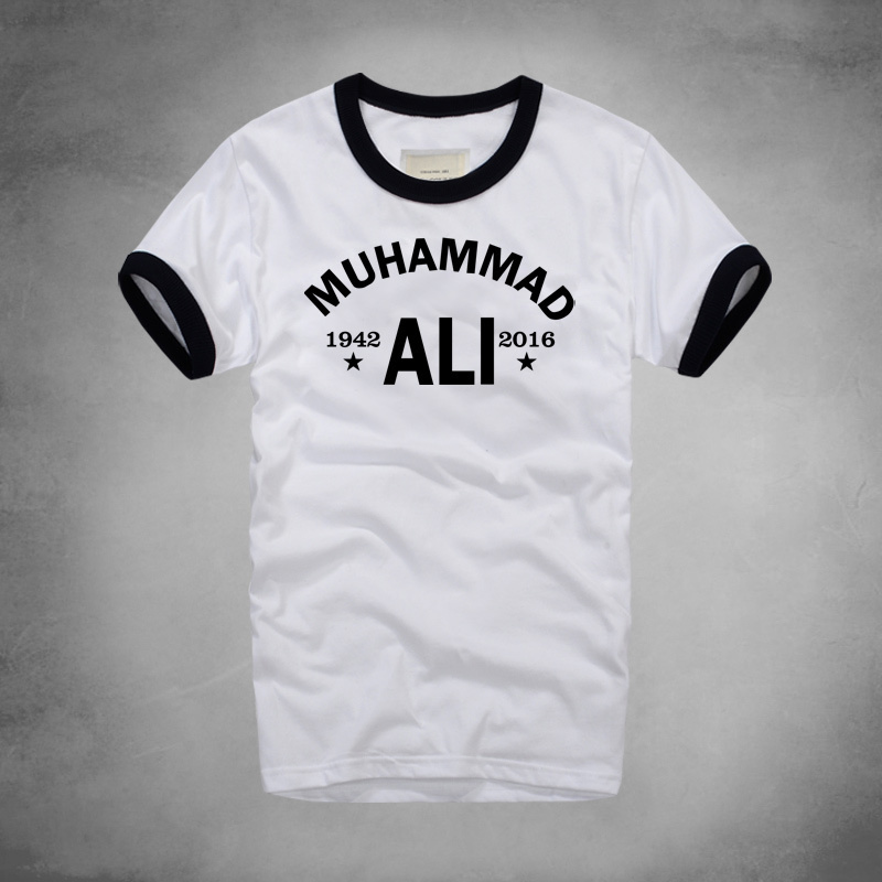 Muhammad Ali T Shirt Mma Casual Clothing For Men Greatest Fitness Short Sleeve Printed Tee Shirt Plus Size Homme Tshirt T-shirt Y19060601, White navy
Muhammad Ali T Shirt Mma Casual Clothing For Men Greatest Fitness Short Sleeve Printed Tee Shirt Plus Size Homme Tshirt T-shirt Y19060601, White navy
