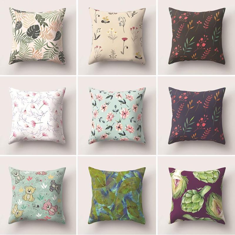 Flower Printed Cushion Cover Pillowcase 45*45 Cm Sofa Pillow Case Home Multi-color Almohada Funda Cushions Decor Cases F9V1
Flower Printed Cushion Cover Pillowcase 45*45 Cm Sofa Pillow Case Home Multi-color Almohada Funda Cushions Decor Cases F9V1