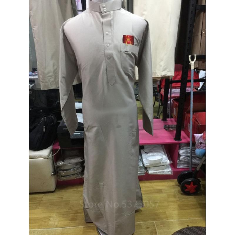 Muslim Fashion Men Islamic Clothing Kaftan Middle East Abaya Saudi Arabic Pakistan Thobe Long Robe Gown Jubba Ramadan