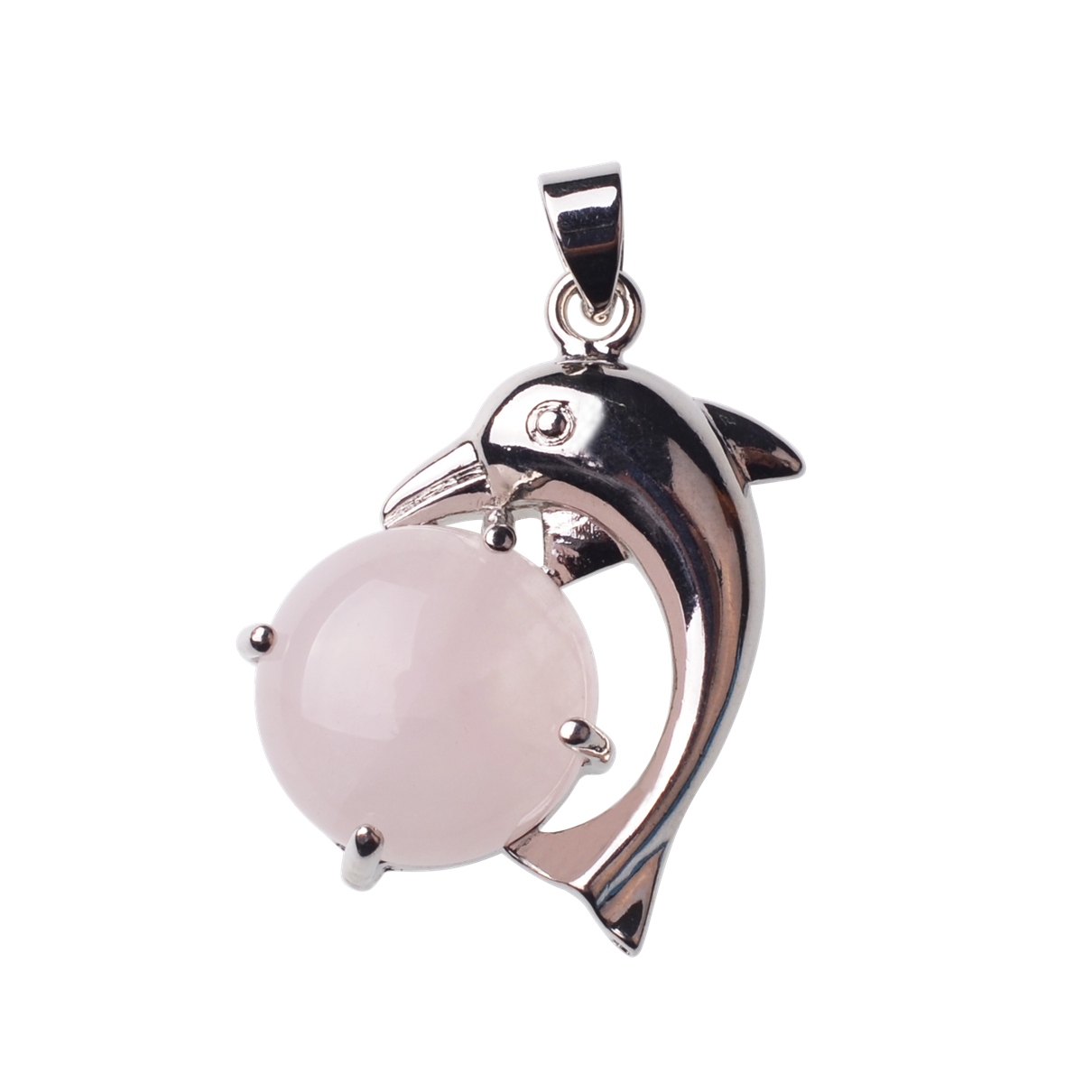 Alloy Dolphin Embracing Jewelry Pendant DIY Jewelry Making Necklace Earrings Keychain Gifts