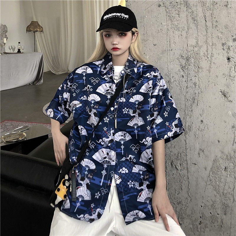 NiceMix Harajuku top Turn-down Collar plus size tops blouse women shirt 2020 summer top vintage korean fashion clothing shirts, Image
NiceMix Harajuku top Turn-down Collar plus size tops blouse women shirt 2020 summer top vintage korean fashion clothing shirts, Image